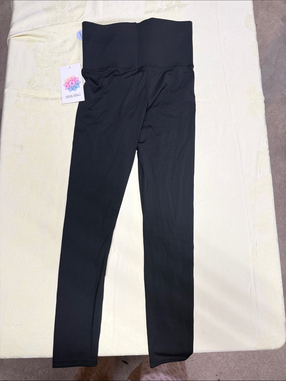 Black High-Waist Slimming Leggings